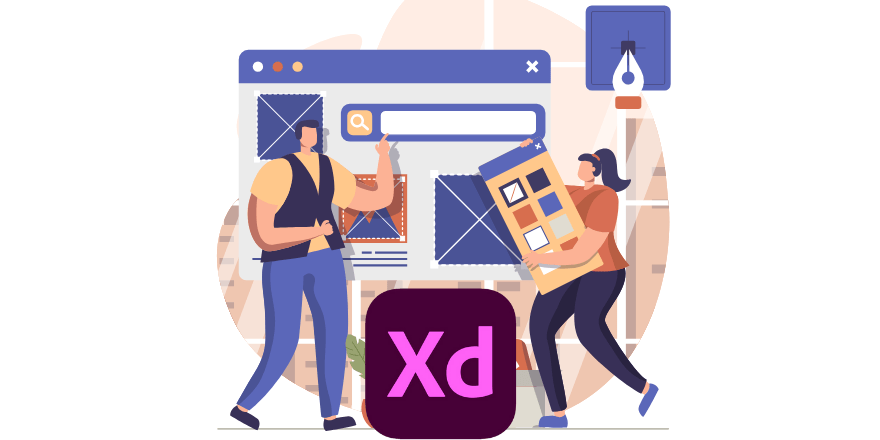 طراحی سایت با adobe xd