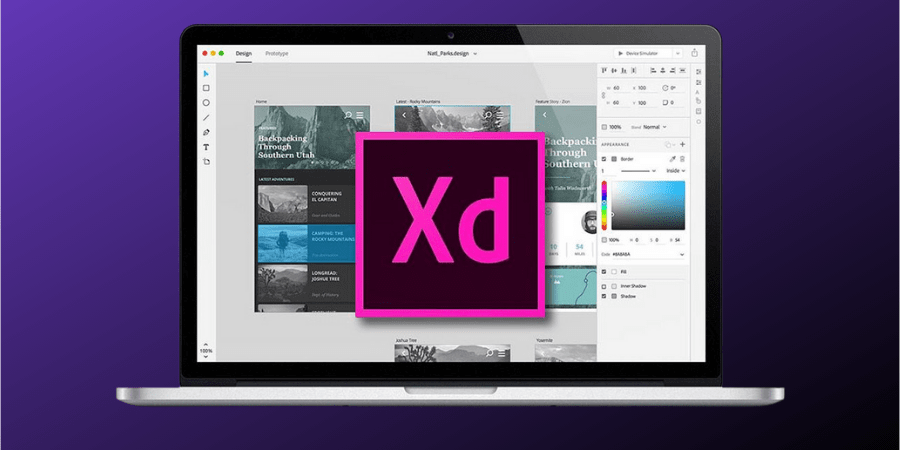 طراحی سایت با Adobe XD