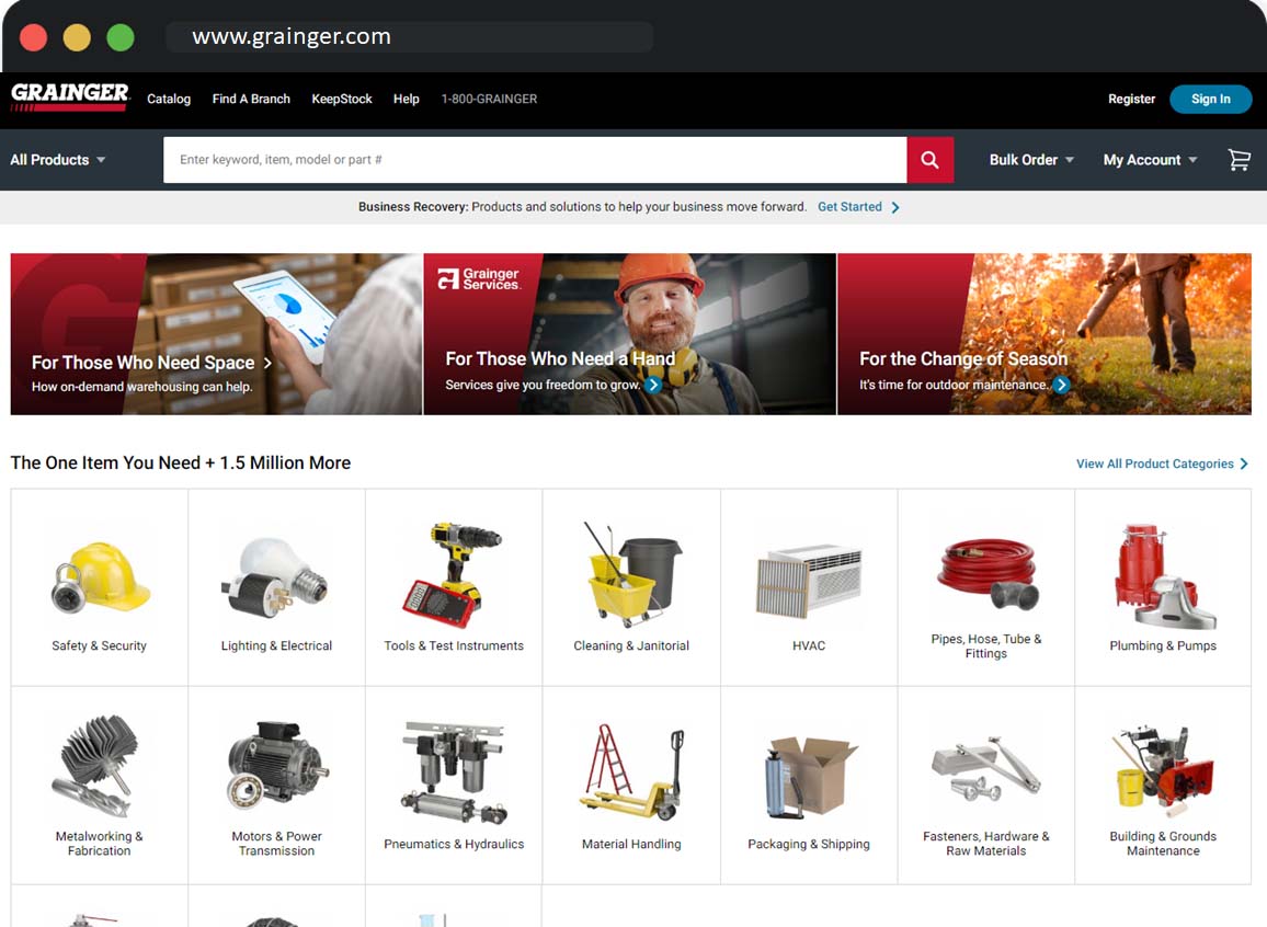 طراحی وب سایت صنعتی