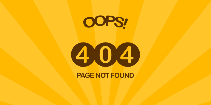 طراحی صفحه 404