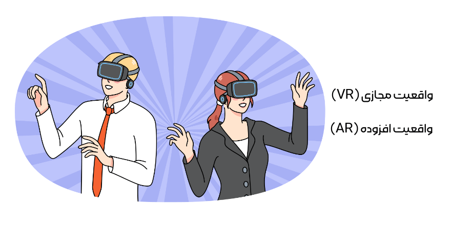 تولید محتوای AR و VR