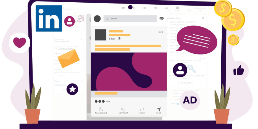 تبلیغات لینکدین